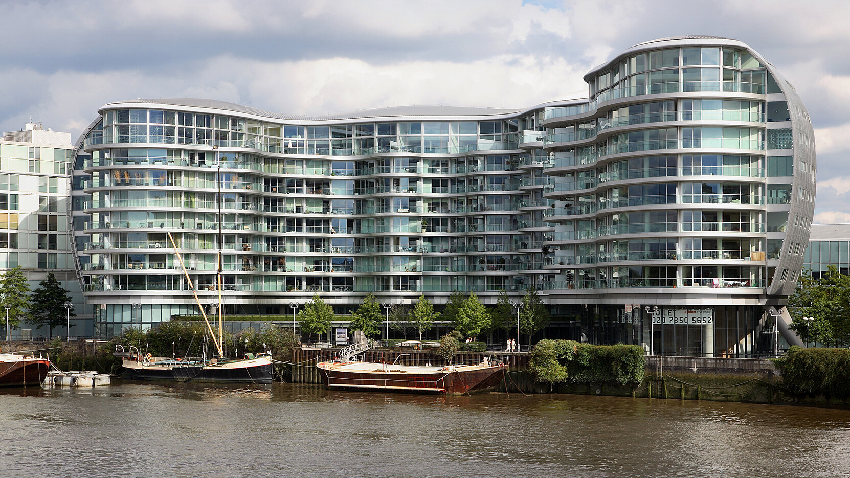 Referenz: London, Albion Riverside; Quelle: Schöck Bauteile GmbH