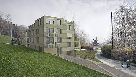 Referenz Schöck Combar®: Quartier Leimbach, Zürich