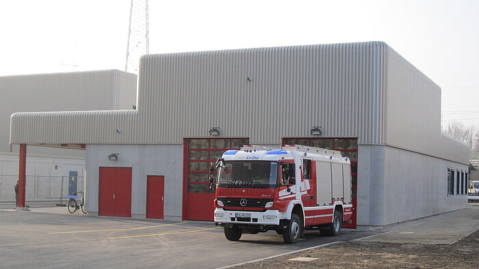 Referenz Schöck Thermoanker: RDK Feuerwehrhaus Karlsruhe