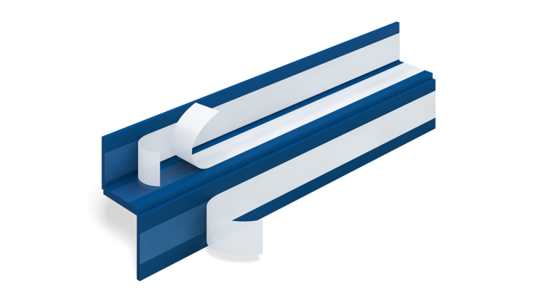 Schöck Tronsole® type BZ : élément d´isolation contre le bruit de choc pour le raccord entre la volée en éléments et le palier