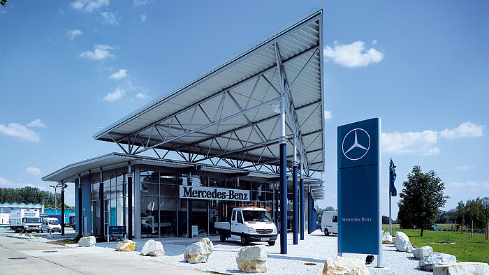 Referenz Schöck Isokorb® T Typ S: Autohaus Potsdam